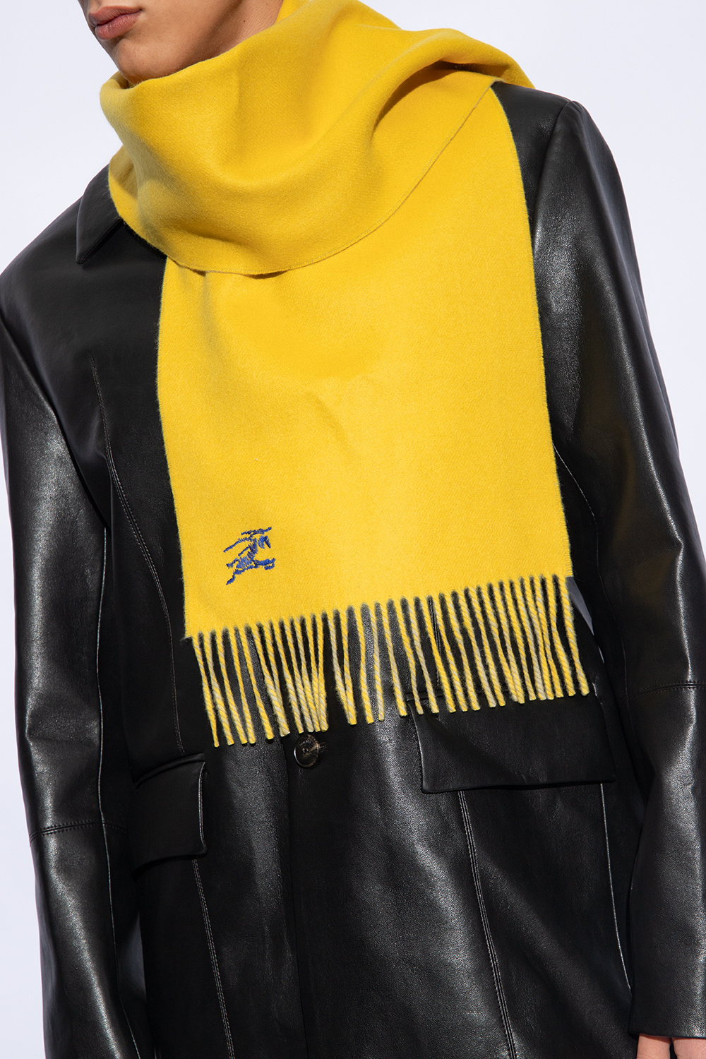 Burberry 80 cashmere 20 silk clearance yellow